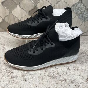 New Urban Sport by J/Slides Talia Stretch Knit Sneaker Black Size 10W MSRP$79.99